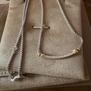 David Yurman PETITE HELENA WRAP STATION NECKLACE